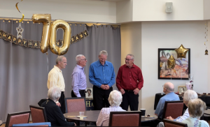 Quartet sings for Stan & Nancy